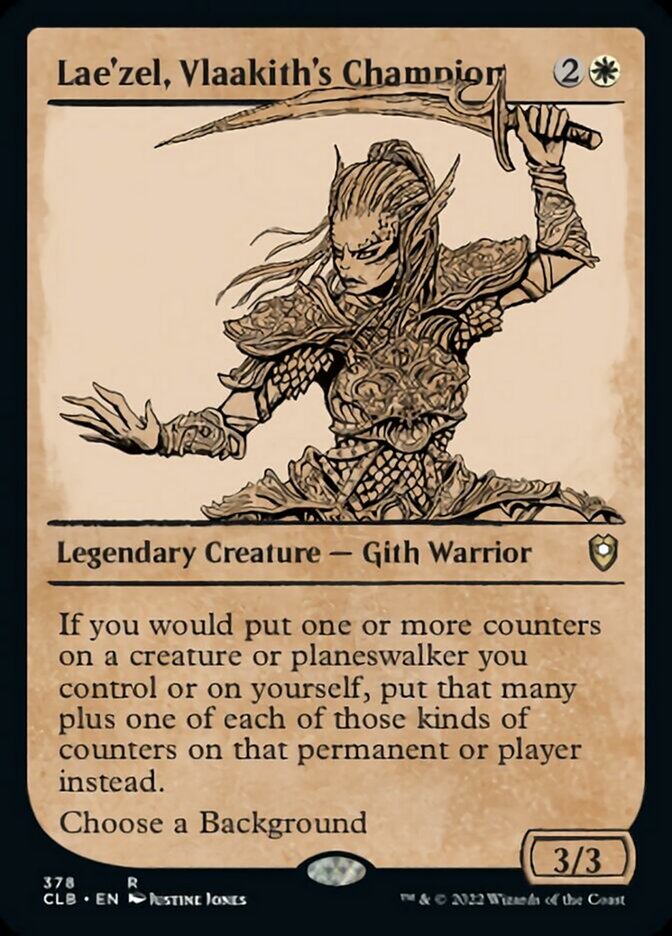 Lae'zel, Vlaakith's Champion (Showcase) [Commander Legends: Battle for Baldur's Gate] | L.A. Mood Comics and Games