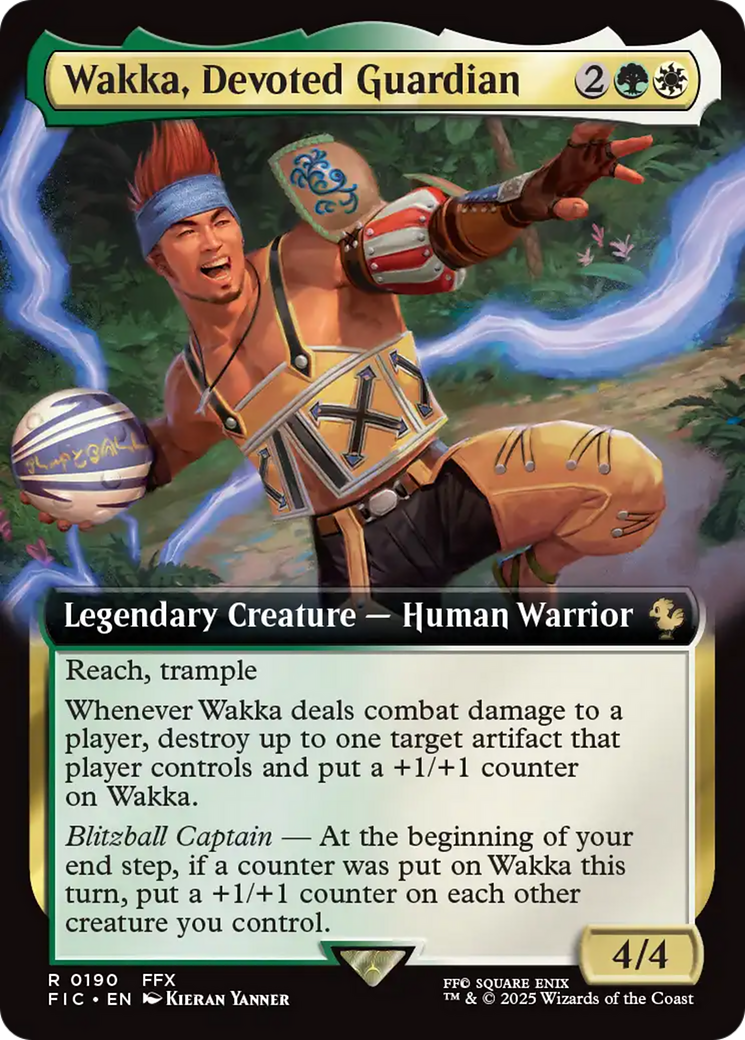 Wakka, Devoted Guardian (Extended Art) [FINAL FANTASY Commander] | L.A. Mood Comics and Games