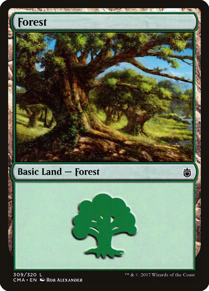 Forest (309) [Commander Anthology] | L.A. Mood Comics and Games