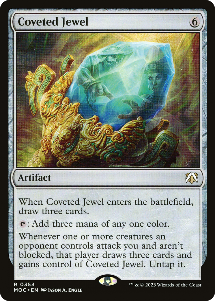 Coveted Jewel (Ripple Foil) [Modern Horizons 3 Commander] | L.A. Mood Comics and Games