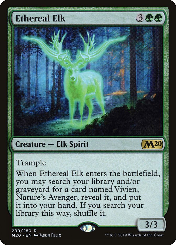 Ethereal Elk [Core Set 2020] | L.A. Mood Comics and Games