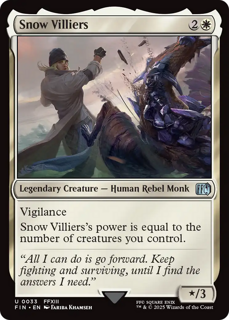 Snow Villiers [FINAL FANTASY] | L.A. Mood Comics and Games