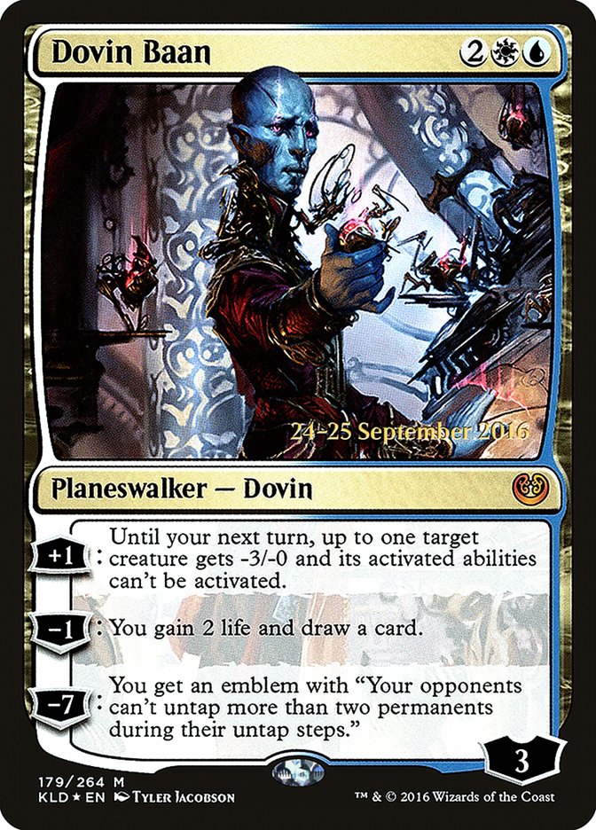 Dovin Baan [Kaladesh Prerelease Promos] | L.A. Mood Comics and Games