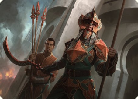Siege Veteran Art Card [The Brothers' War Art Series] | L.A. Mood Comics and Games