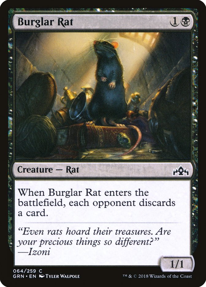 Burglar Rat [Guilds of Ravnica] | L.A. Mood Comics and Games