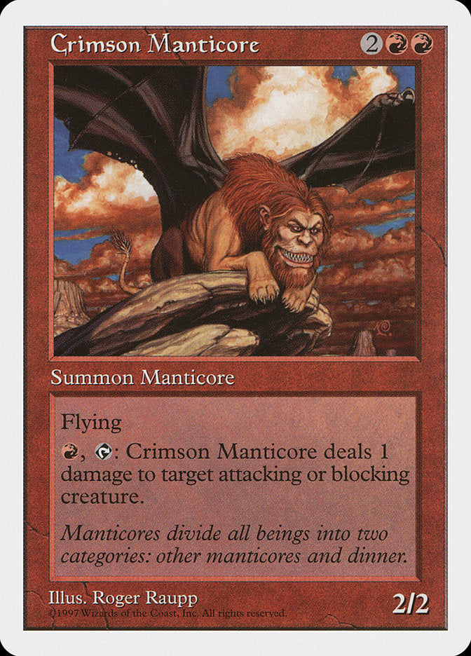 Crimson Manticore [Fifth Edition] | L.A. Mood Comics and Games