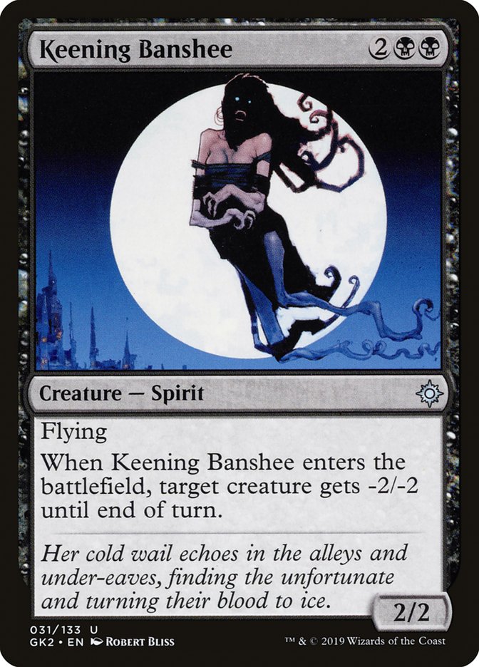 Keening Banshee [Ravnica Allegiance Guild Kit] | L.A. Mood Comics and Games