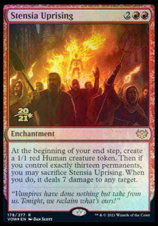 Stensia Uprising [Innistrad: Crimson Vow Prerelease Promos] | L.A. Mood Comics and Games
