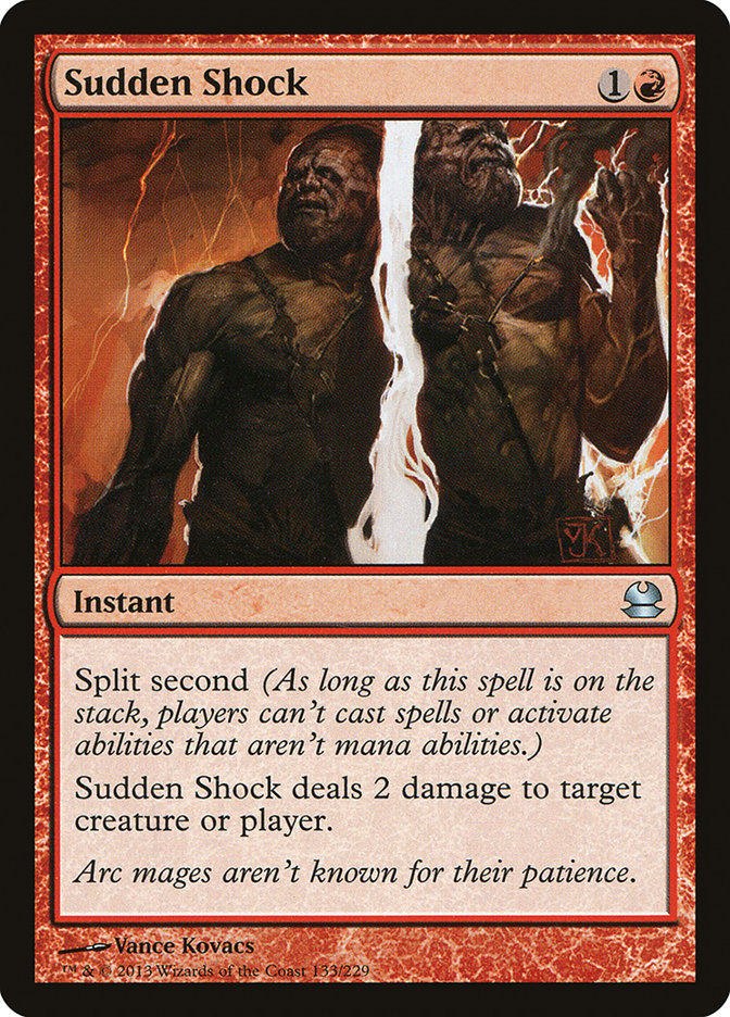 Sudden Shock [Modern Masters] | L.A. Mood Comics and Games