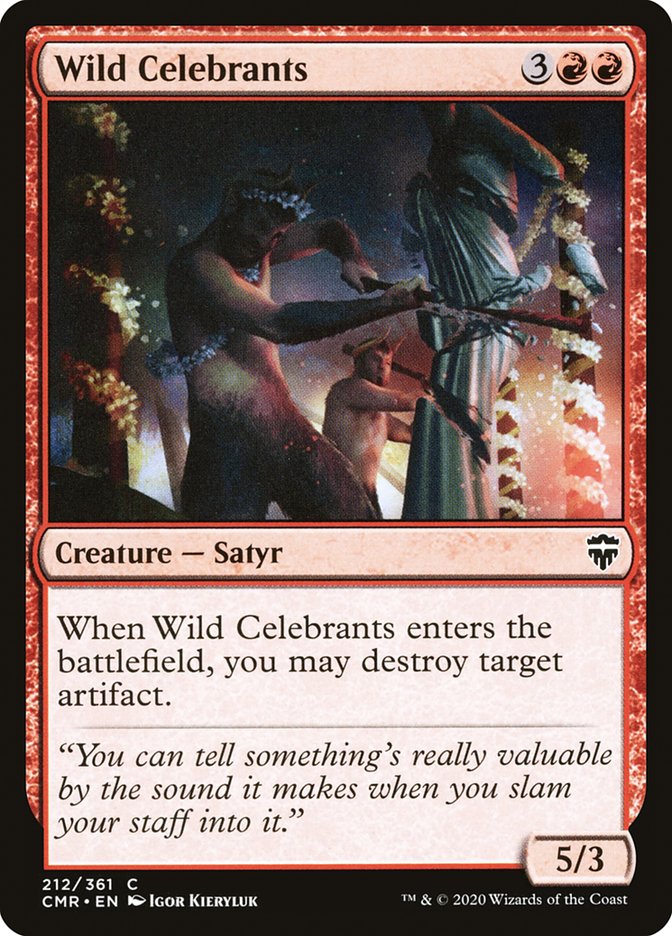 Wild Celebrants [Commander Legends] | L.A. Mood Comics and Games