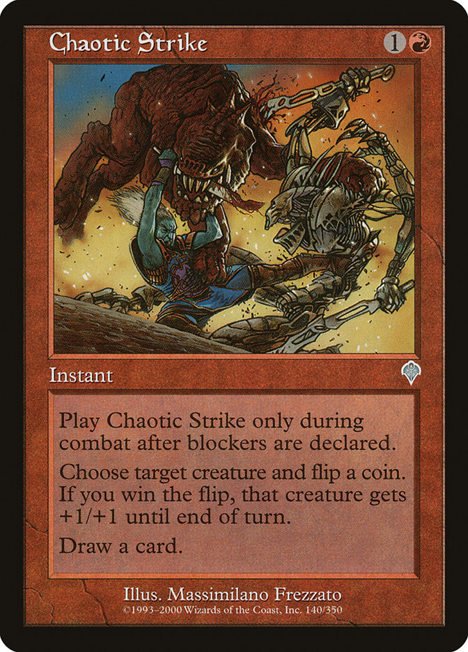 Chaotic Strike [Invasion] | L.A. Mood Comics and Games