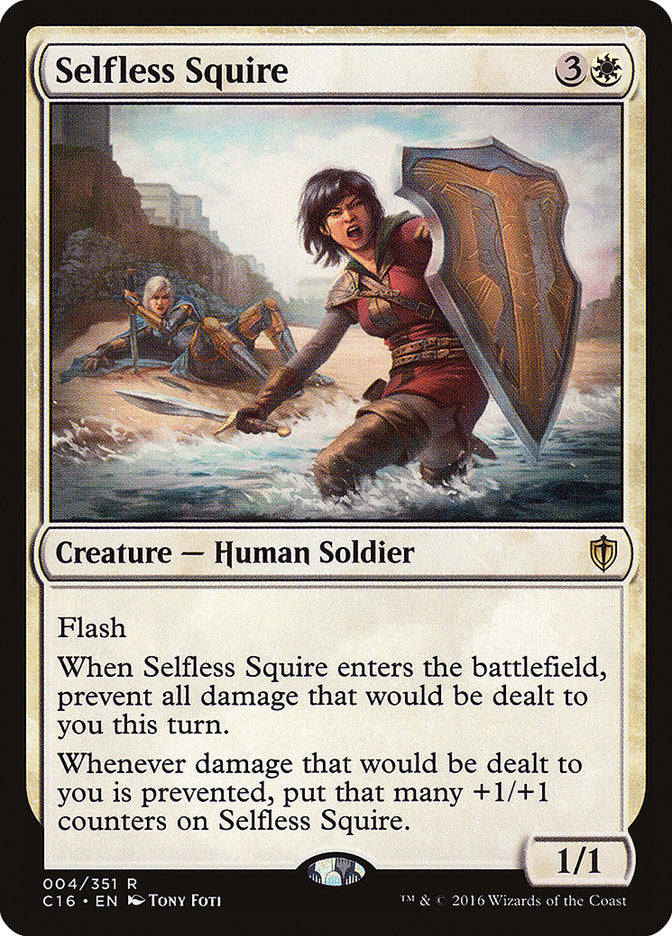 Selfless Squire [Commander 2016] | L.A. Mood Comics and Games