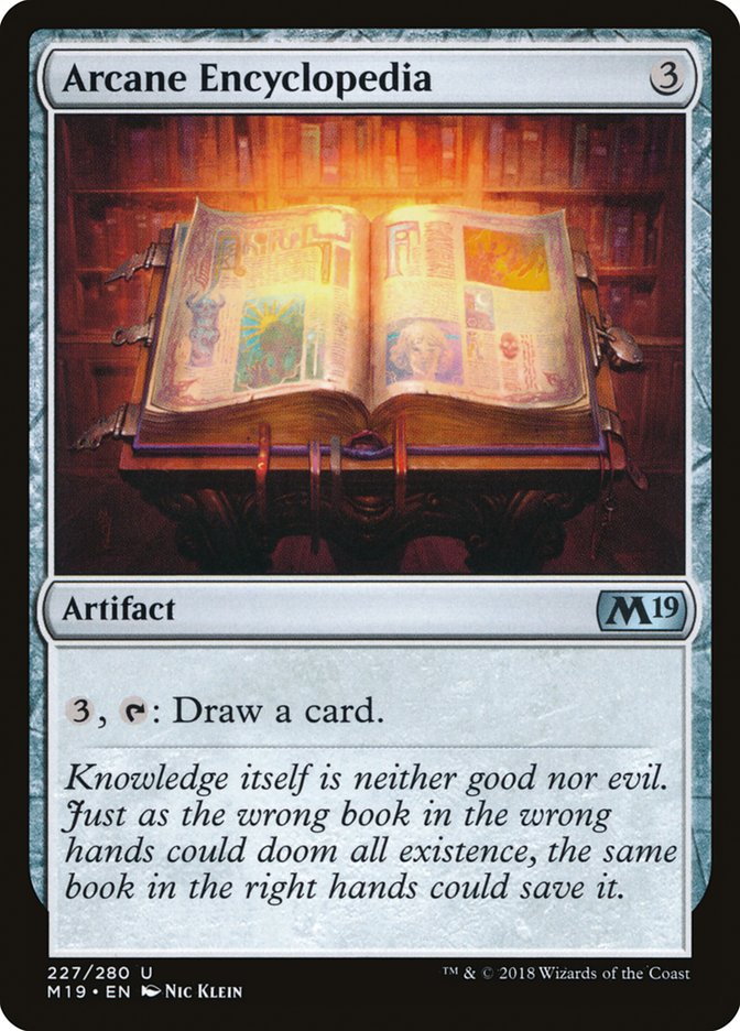 Arcane Encyclopedia [Core Set 2019] | L.A. Mood Comics and Games