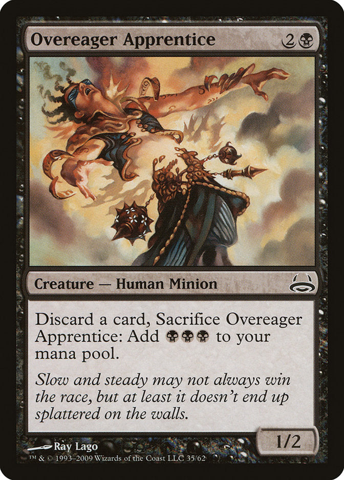 Overeager Apprentice [Duel Decks: Divine vs. Demonic] | L.A. Mood Comics and Games