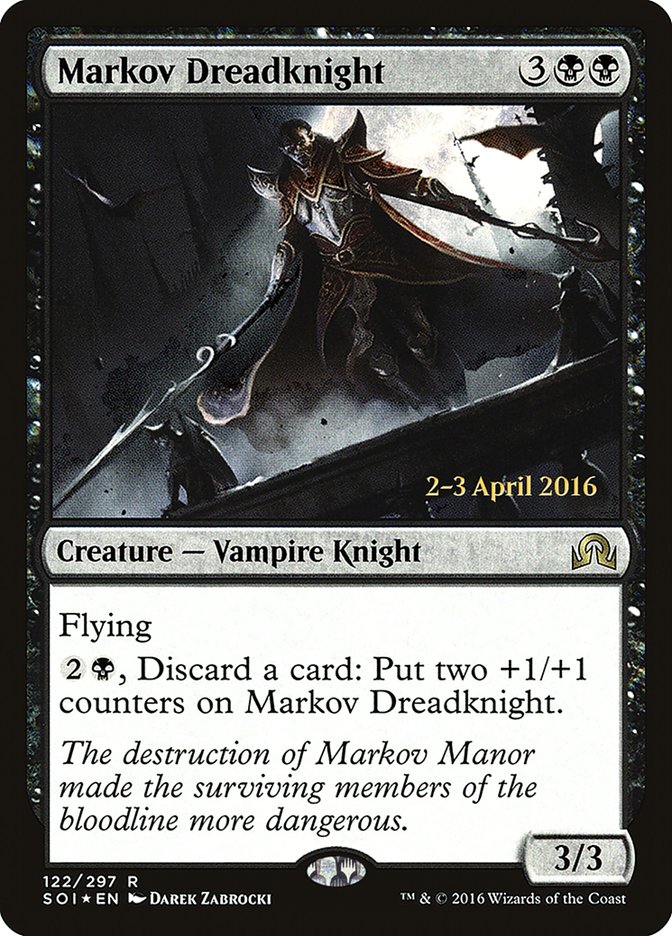 Markov Dreadknight [Shadows over Innistrad Prerelease Promos] | L.A. Mood Comics and Games
