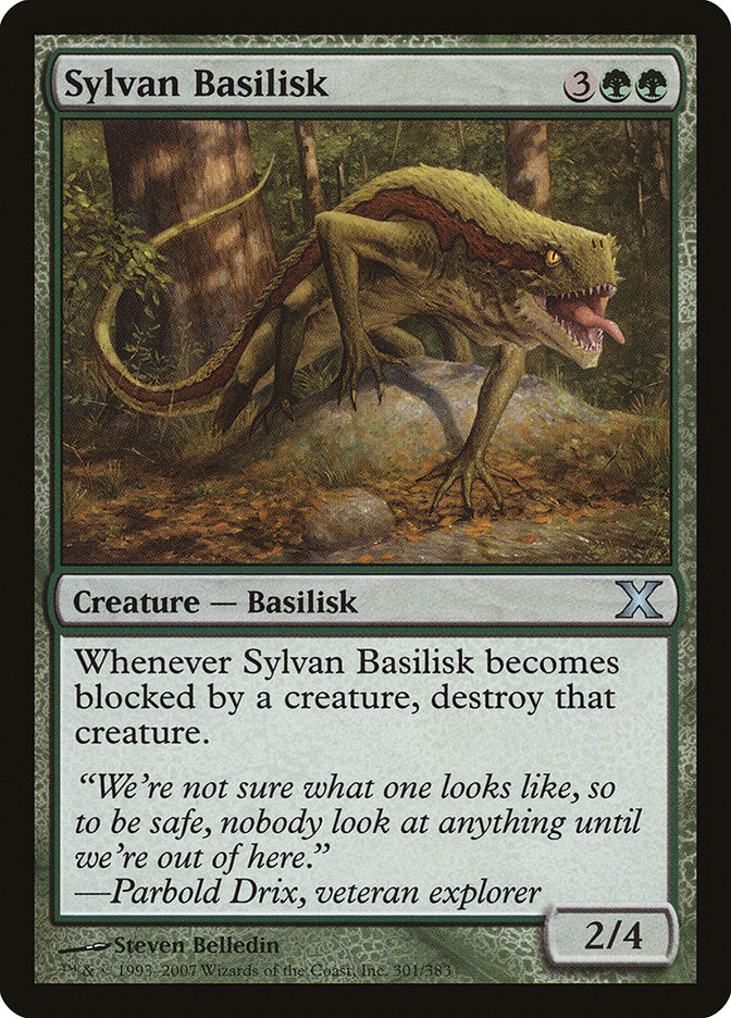 Sylvan Basilisk [Tenth Edition] | L.A. Mood Comics and Games