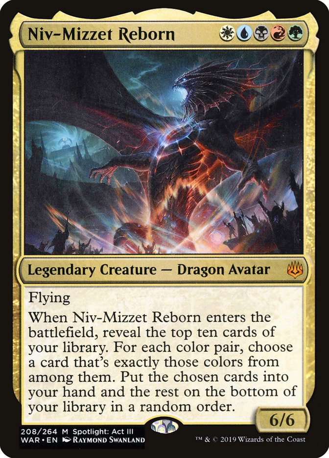 Niv-Mizzet Reborn [War of the Spark] | L.A. Mood Comics and Games