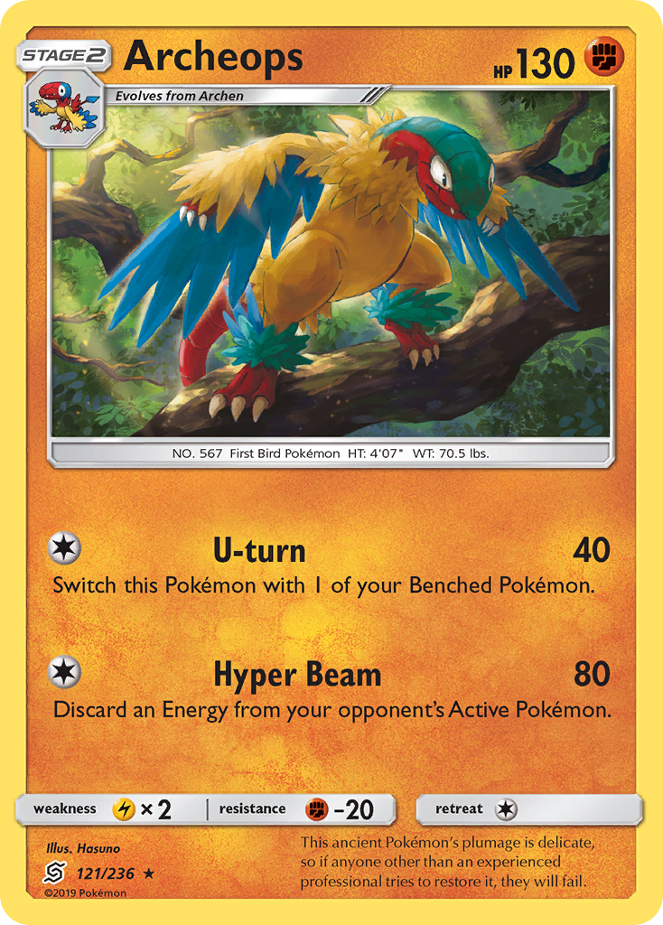 Archeops (121/236) [Sun & Moon: Unified Minds] | L.A. Mood Comics and Games