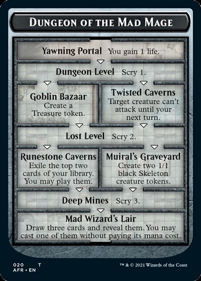 Dungeon of the Mad Mage // Goblin Double-Sided Token [Dungeons & Dragons: Adventures in the Forgotten Realms Tokens] | L.A. Mood Comics and Games