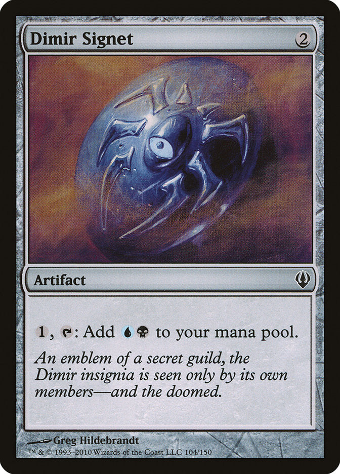 Dimir Signet [Archenemy] | L.A. Mood Comics and Games