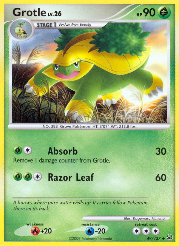 Grotle (49/127) [Platinum: Base Set] | L.A. Mood Comics and Games
