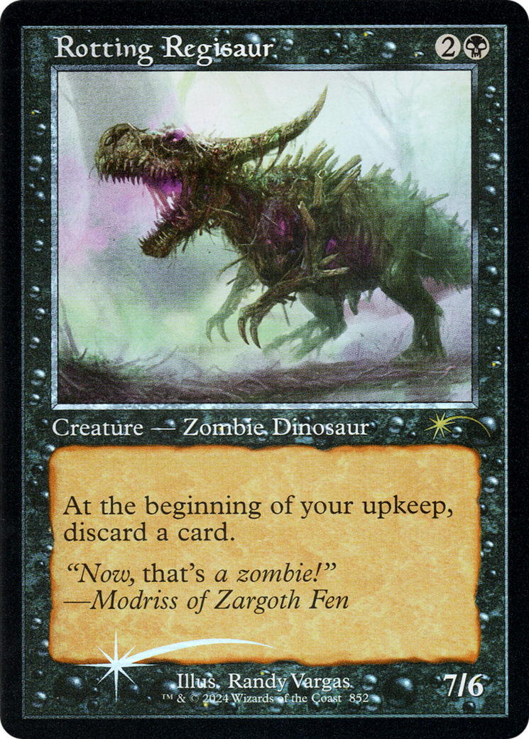 Rotting Regisaur (Retro Frame) [Secret Lair Drop Series] | L.A. Mood Comics and Games
