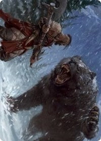 Blizzard Brawl Art Card [Kaldheim Art Series] | L.A. Mood Comics and Games