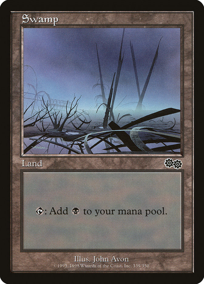 Swamp (339) [Urza's Saga] | L.A. Mood Comics and Games