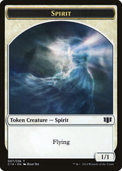 Soldier // Spirit Double-Sided Token [Commander 2014 Tokens] | L.A. Mood Comics and Games