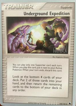 Underground Expedition (140/144) (Rocky Beach - Reed Weichler) [World Championships 2004] | L.A. Mood Comics and Games