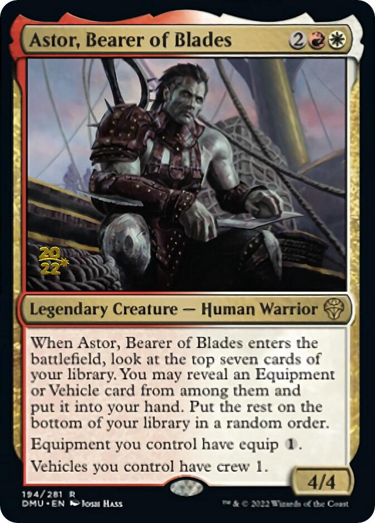 Astor, Bearer of Blades [Dominaria United Prerelease Promos] | L.A. Mood Comics and Games