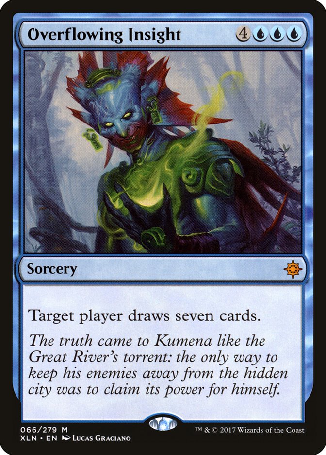 Overflowing Insight [Ixalan] | L.A. Mood Comics and Games