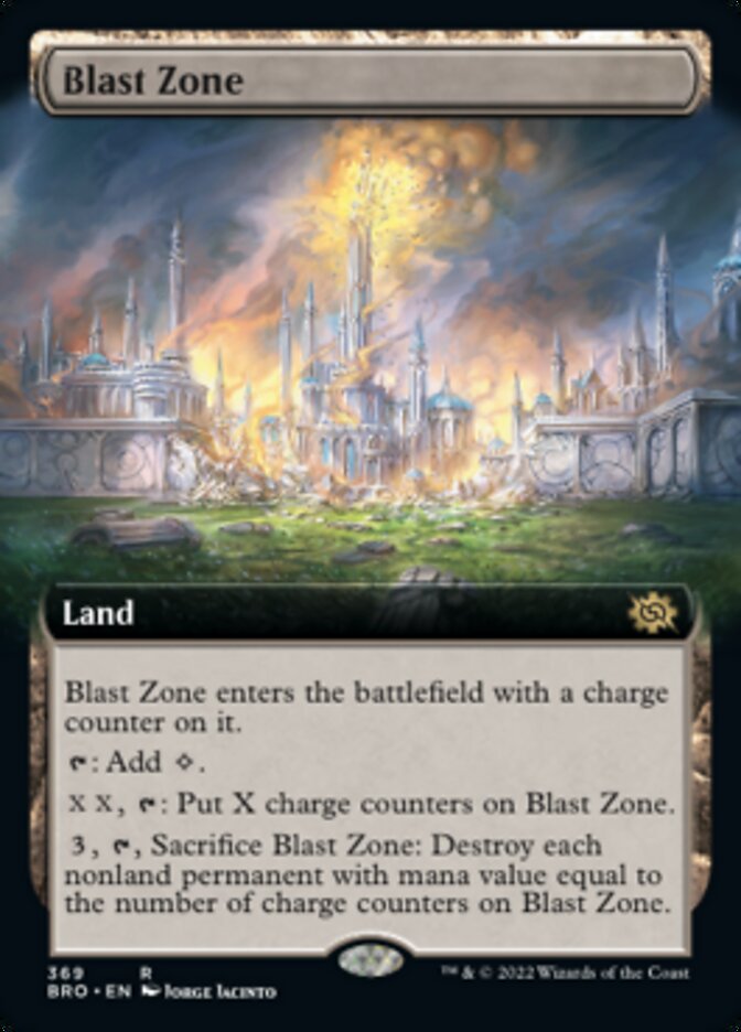 Blast Zone (Extended Art) [The Brothers' War] | L.A. Mood Comics and Games