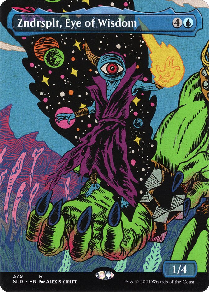 Zndrsplt, Eye of Wisdom (Display Commander) [Secret Lair Drop Promos] | L.A. Mood Comics and Games