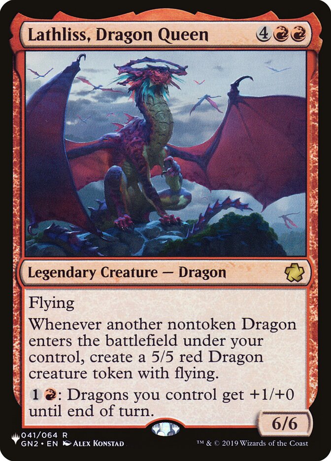 Lathliss, Dragon Queen [The List] | L.A. Mood Comics and Games