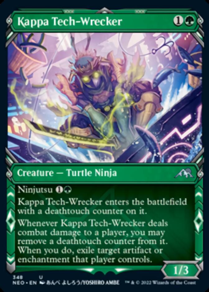 Kappa Tech-Wrecker (Showcase Ninja) [Kamigawa: Neon Dynasty] | L.A. Mood Comics and Games