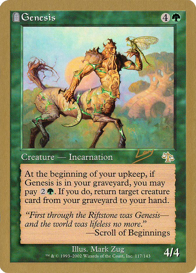 Genesis (Raphael Levy) [World Championship Decks 2002] | L.A. Mood Comics and Games