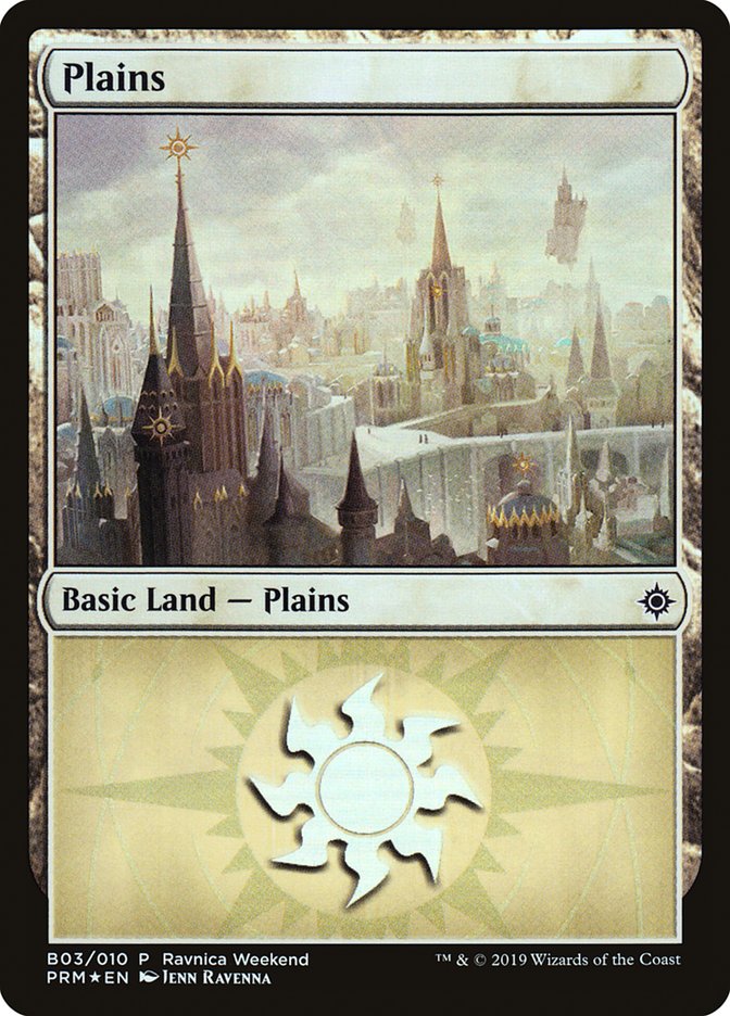 Plains (B03) [Ravnica Allegiance Guild Kit] | L.A. Mood Comics and Games