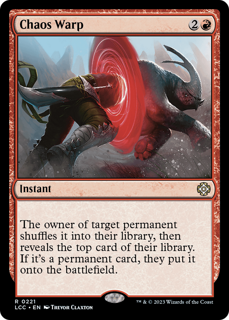 Chaos Warp [The Lost Caverns of Ixalan Commander] | L.A. Mood Comics and Games