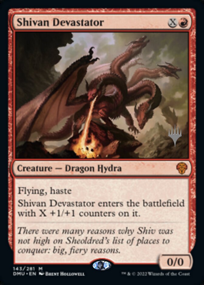 Shivan Devastator (Promo Pack) [Dominaria United Promos] | L.A. Mood Comics and Games