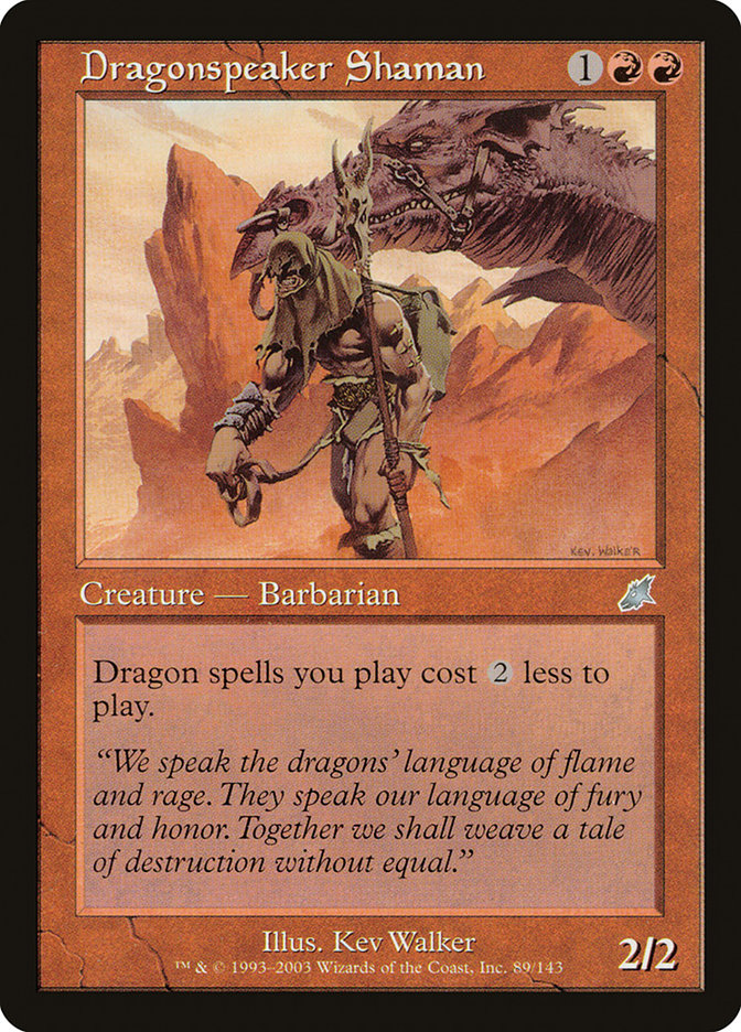 Dragonspeaker Shaman [Scourge] | L.A. Mood Comics and Games