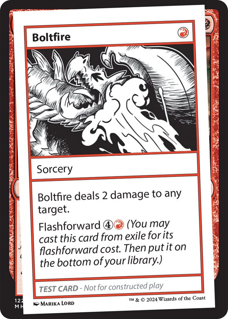 Boltfire [Mystery Booster 2 Playtest Cards] | L.A. Mood Comics and Games