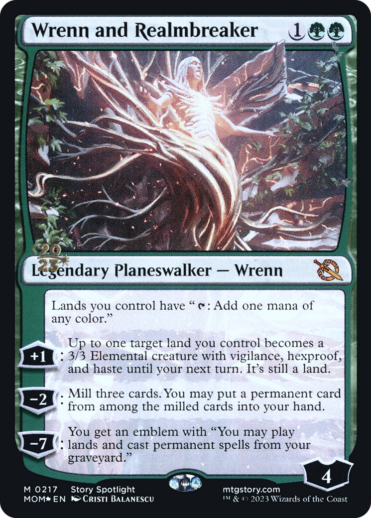 Wrenn and Realmbreaker [March of the Machine Prerelease Promos] | L.A. Mood Comics and Games