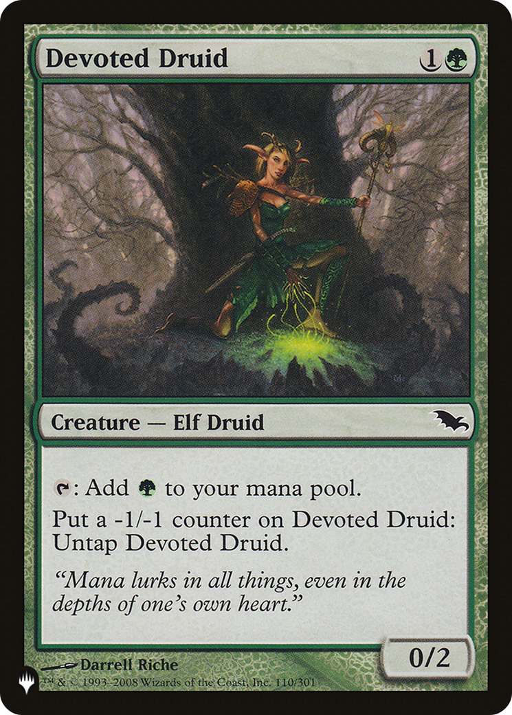 Devoted Druid (SHM) [The List] | L.A. Mood Comics and Games