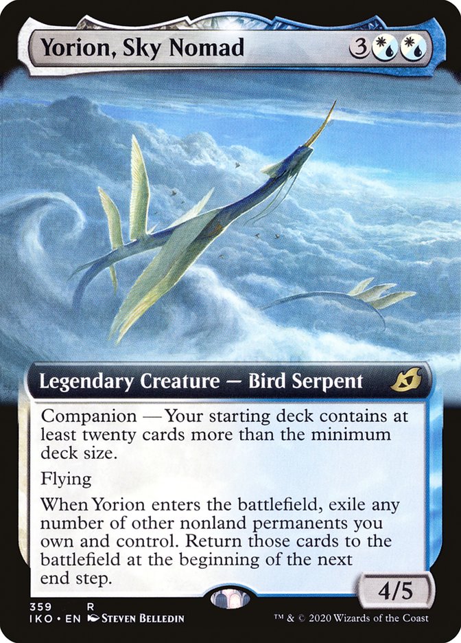 Yorion, Sky Nomad (Extended Art) [Ikoria: Lair of Behemoths] | L.A. Mood Comics and Games