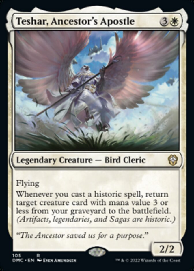 Teshar, Ancestor's Apostle [Dominaria United Commander] | L.A. Mood Comics and Games