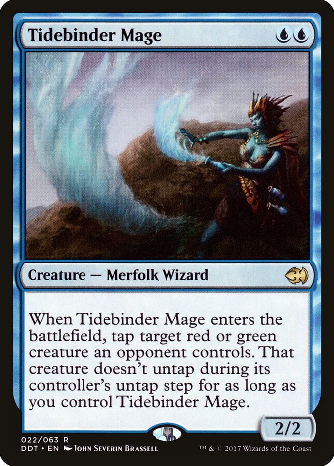 Tidebinder Mage [Duel Decks: Merfolk vs. Goblins] | L.A. Mood Comics and Games