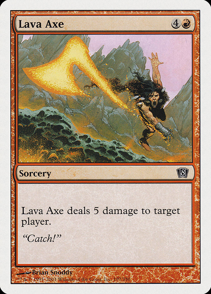 Lava Axe [Eighth Edition] | L.A. Mood Comics and Games
