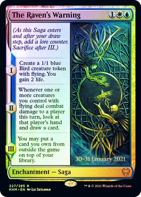 The Raven's Warning [Kaldheim Prerelease Promos] | L.A. Mood Comics and Games