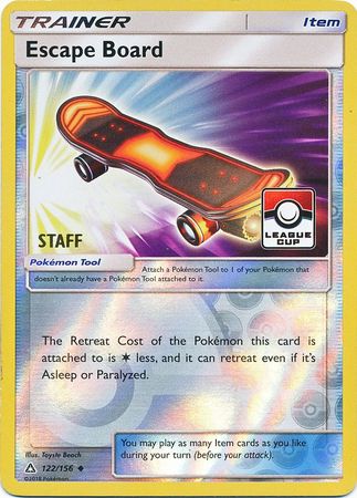 Escape Board (122a/156) (League Promo Staff) [Sun & Moon: Ultra Prism] | L.A. Mood Comics and Games